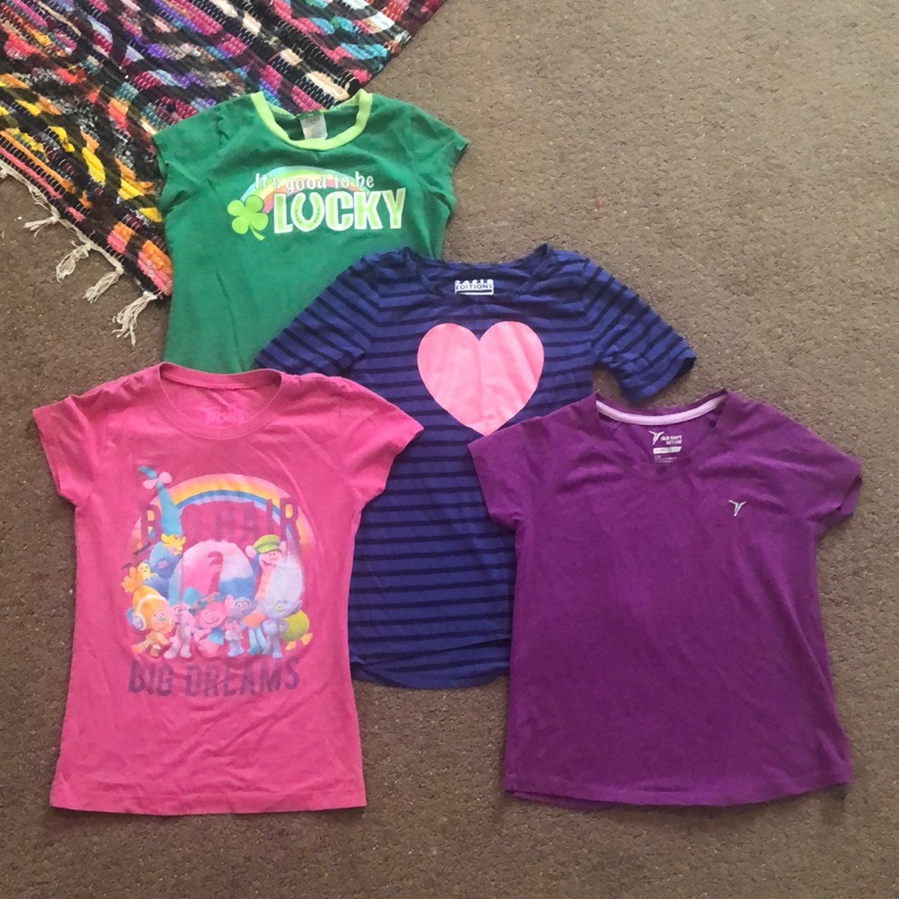 Girls 7/8 Short Sleeved Shirts